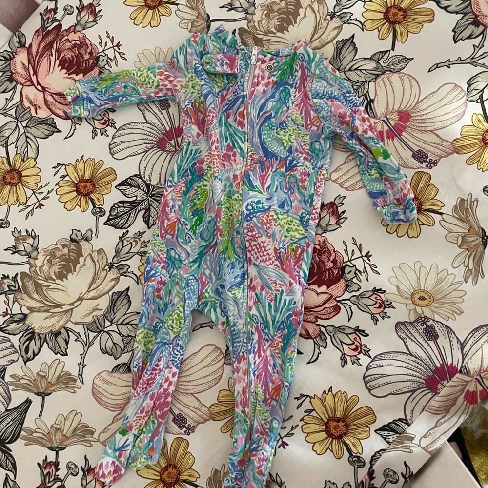 Lilly Pulitzer onesie 3-6 month
